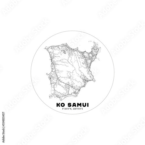 Mappa Ko Samui