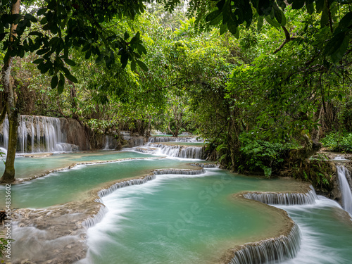 Kuang-Si-Wasserfall