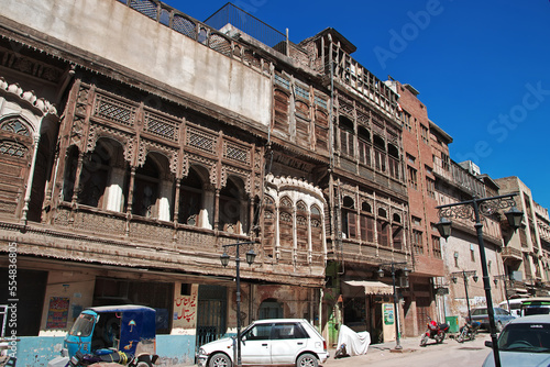 Sethi House Complex in Haji Camp, Sethi Street in Peshawar, Pakistan photo