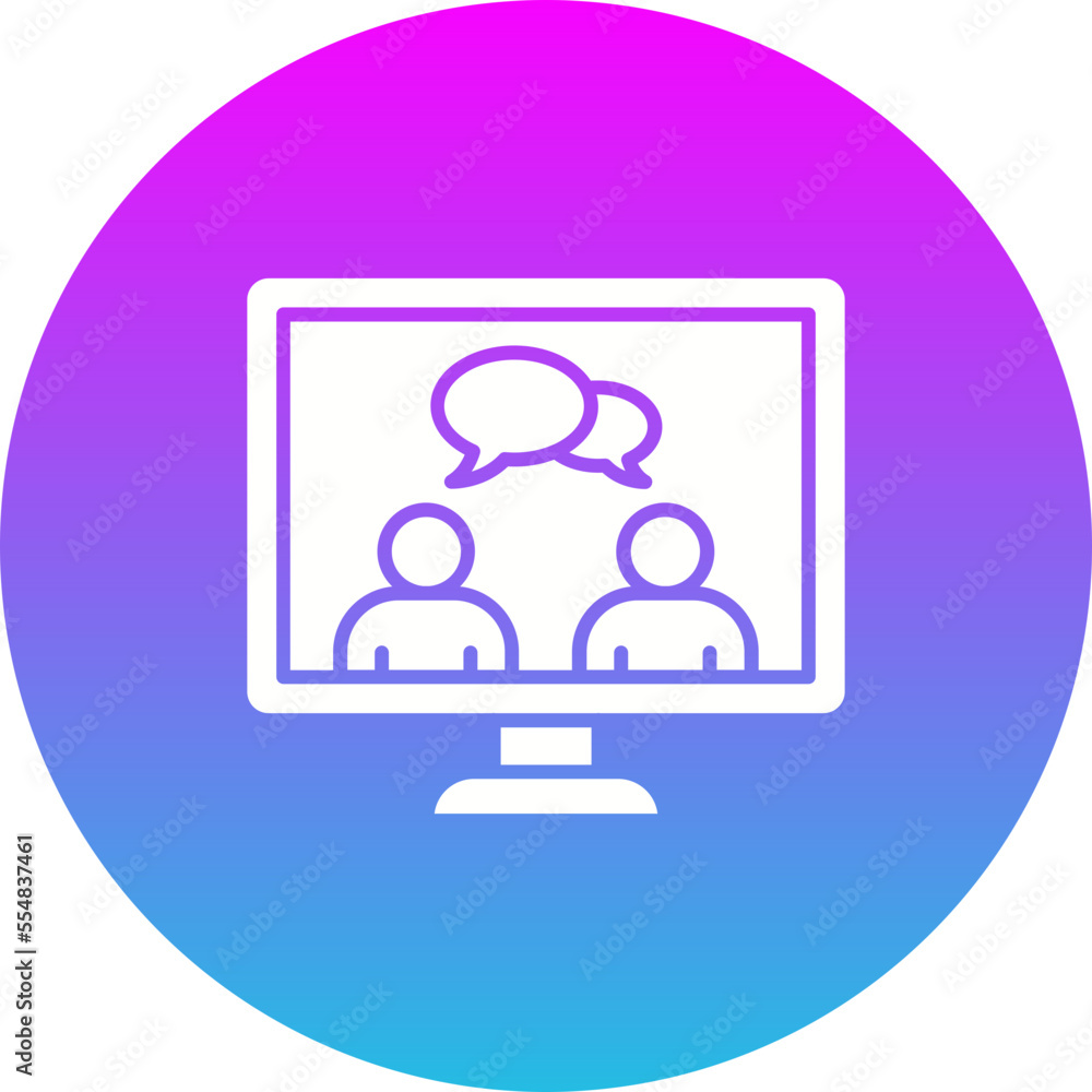 Online Meeting Icon