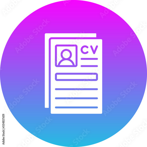 Curriculum Vitae Icon