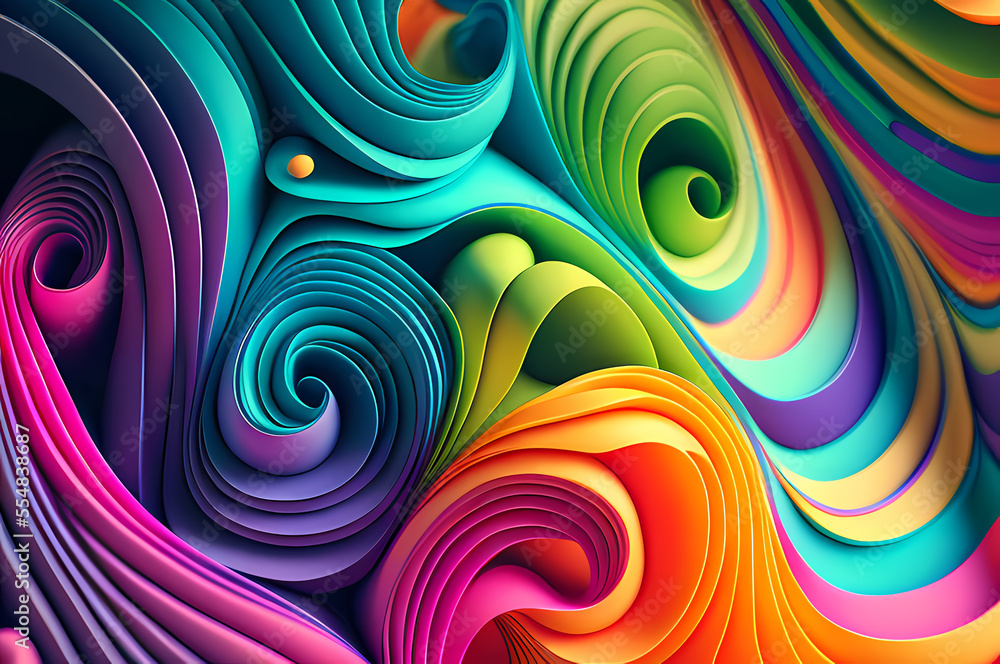 Seamless Abstract Colorful Design, texture, curvy and artistic Illustration pattern Seamless Abstract Colorful Design, texture, curvy and artistic Illustration pattern