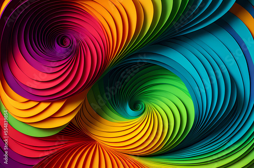 Seamless Abstract Colorful Design, texture, curvy and artistic Illustration pattern