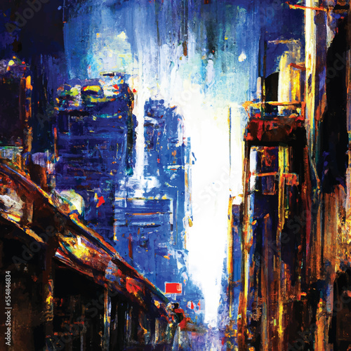 Expressive Vector Oil Paint Milan 3