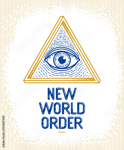 All seeing eye of god in sa...