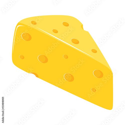 Yellow Cheese Illustration