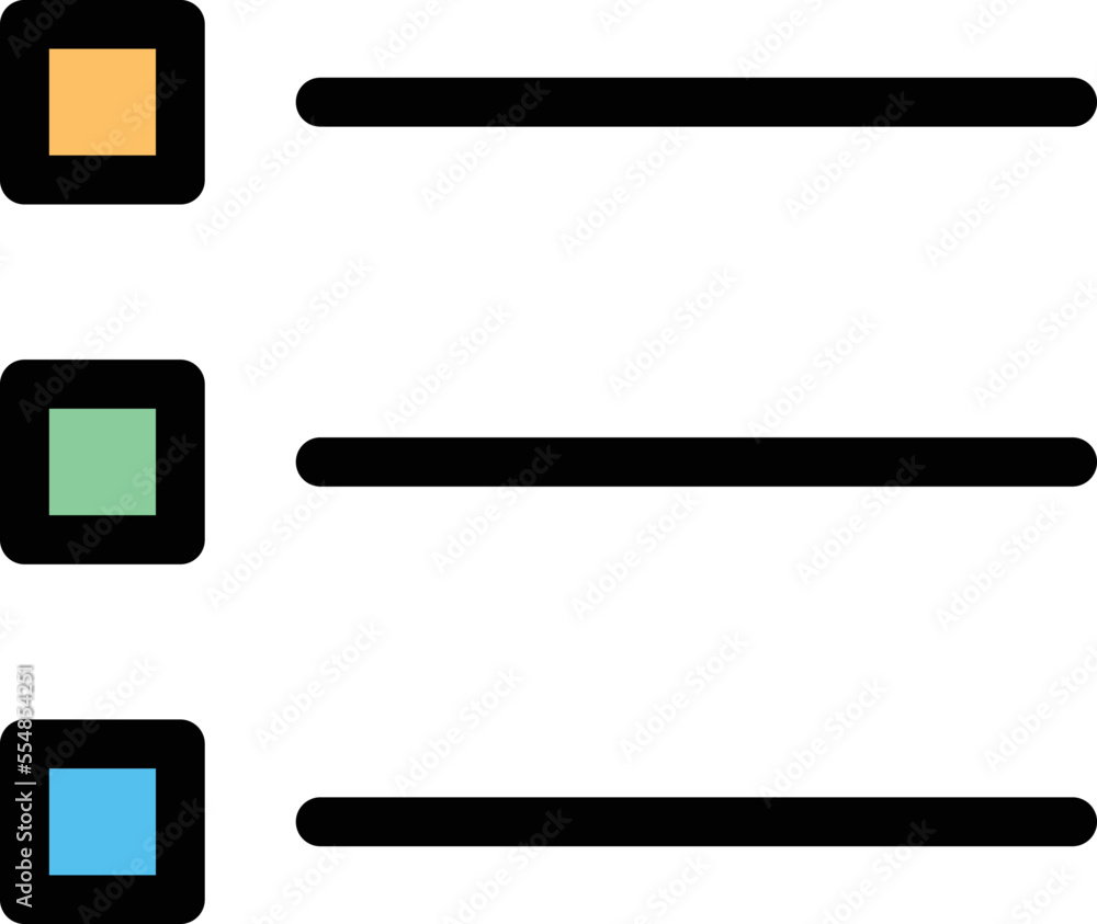 List Vector Icon
List Vector Icon