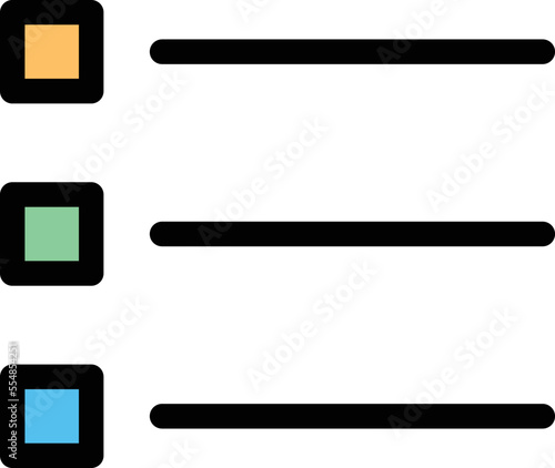 List Vector Icon
