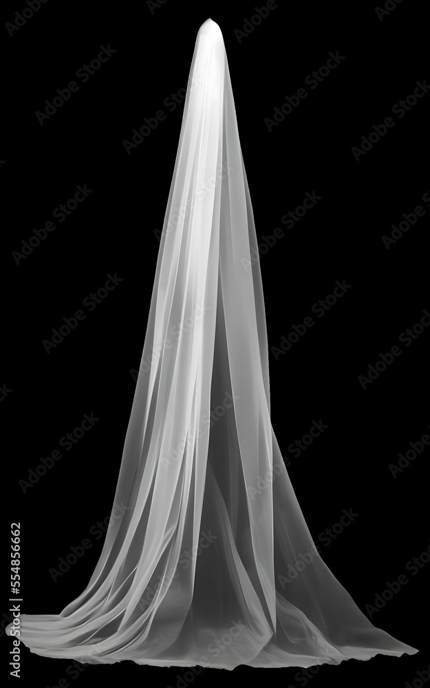 Easy to use veil, bridal wedding veil.