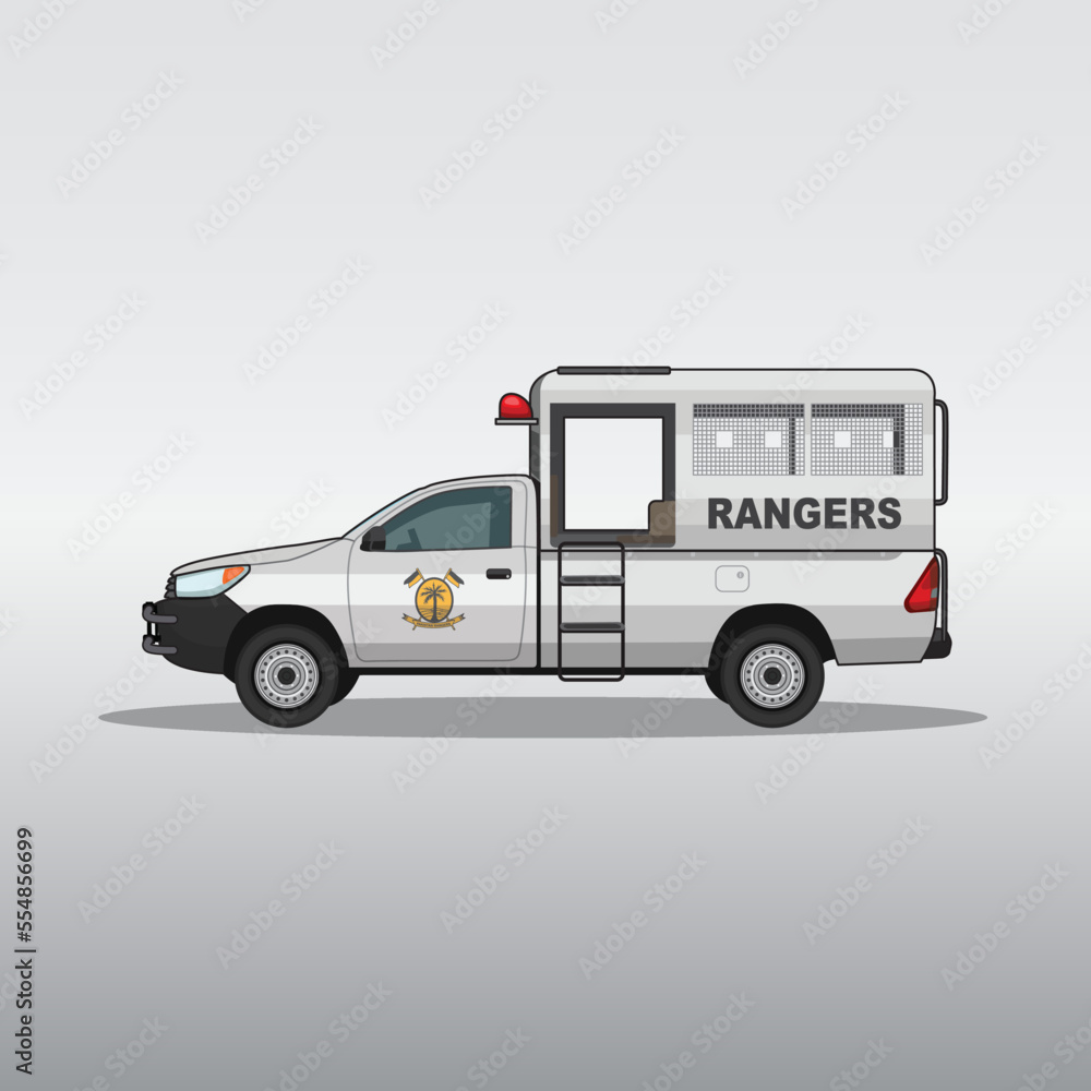 Pakistan Rangers mobile Karachi Rangers Car Sindh Rangers High detailed Vector illustration Pakistan Rangers mobile Karachi Rangers Car Sindh Rangers High detailed Vector illustration