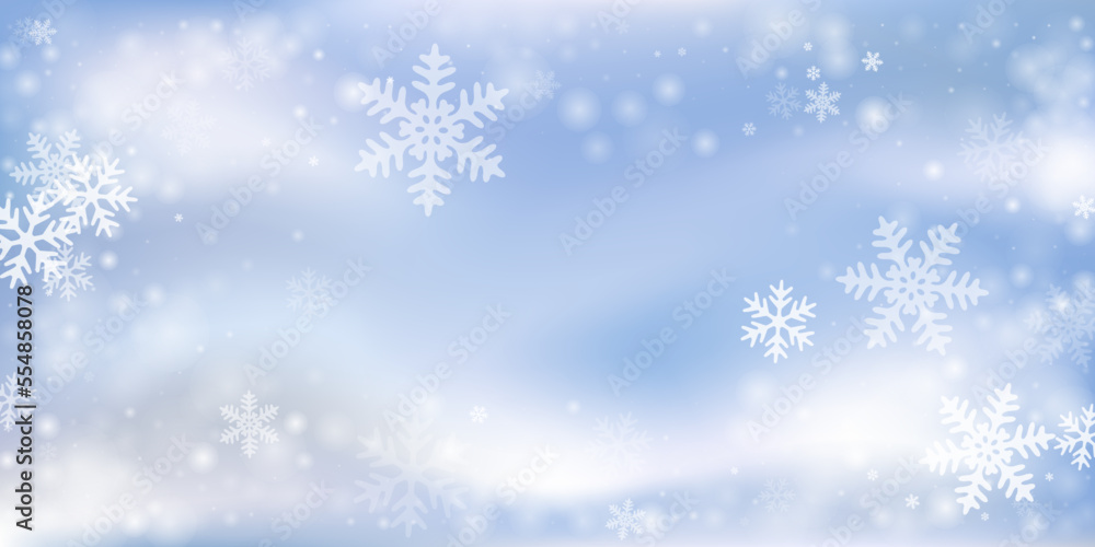 White flying snowflakes backdrop. Wintertime speck crystallic shapes. Snowfall sky white blue composition. Swirling snowflakes new year texture. Snow nature landscape. White flying snowflakes backdrop. Wintertime speck crystallic shapes. Snowfall sky white blue composition. Swirling snowflakes new year texture. Snow nature landscape.