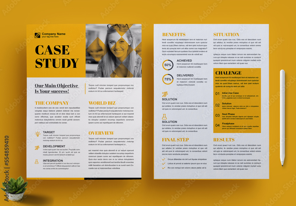 Case Study Design Template Stock Template Adobe Stock Case Study Design Template Stock Template Adobe Stock