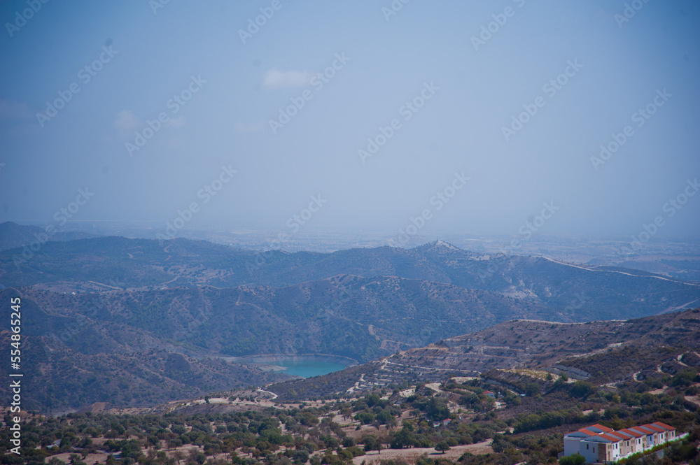 mountains on the island of cyprus