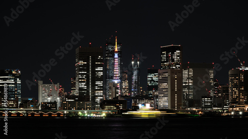 Beautiful night view of Tokyo  Tokyo Tower  Dec 2022