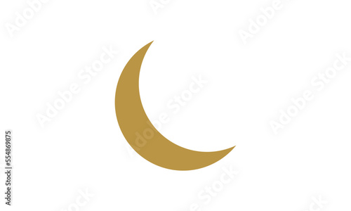 moon icon. Sign sun and moon. Vector logo for web design, Vector illustration eps10. Isolated on white background