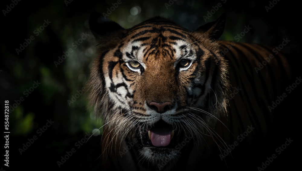 Fototapeta premium Photos of tiger in naturally.