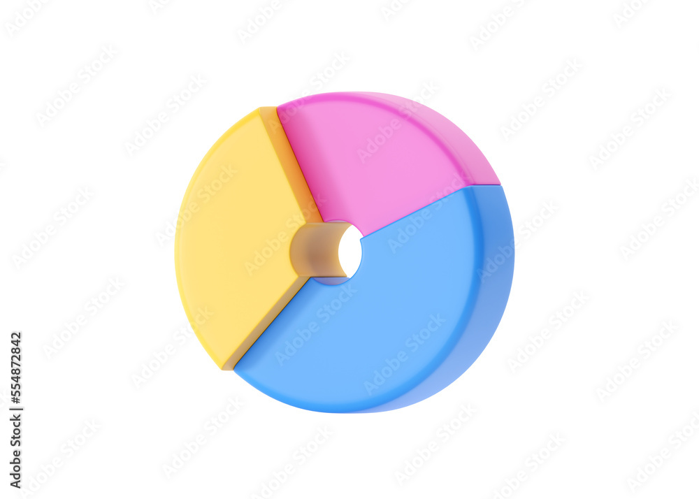 3d render graph illustration - digital circle diagram, financial stats and traffic analysis infographic 3d render graph illustration - digital circle diagram, financial stats and traffic analysis infographic