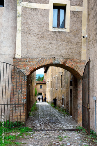 Fototapeta Naklejka Na Ścianę i Meble -  external Courtyard Certosa Di San Lorenzo 29 Padula Italy
