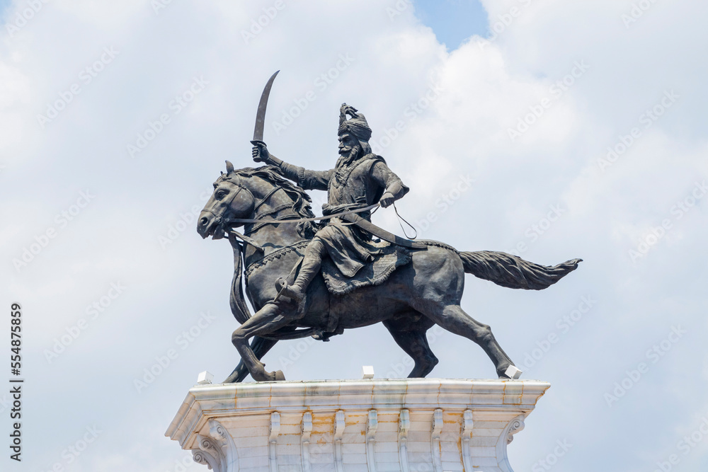 Maharaja Ranjit Singh statue in Amritsar