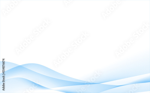 青いウェーブの背景・壁紙素材