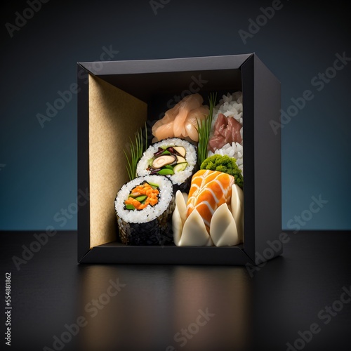 Sushi box photo