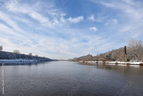 Nord-Ostsee-Kanal im Winter  © dieter76