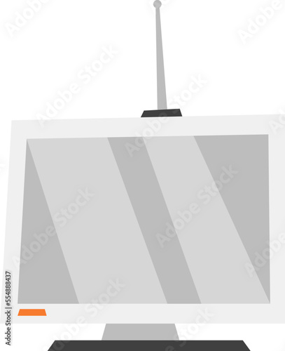 Smart television flat icon Household appliance