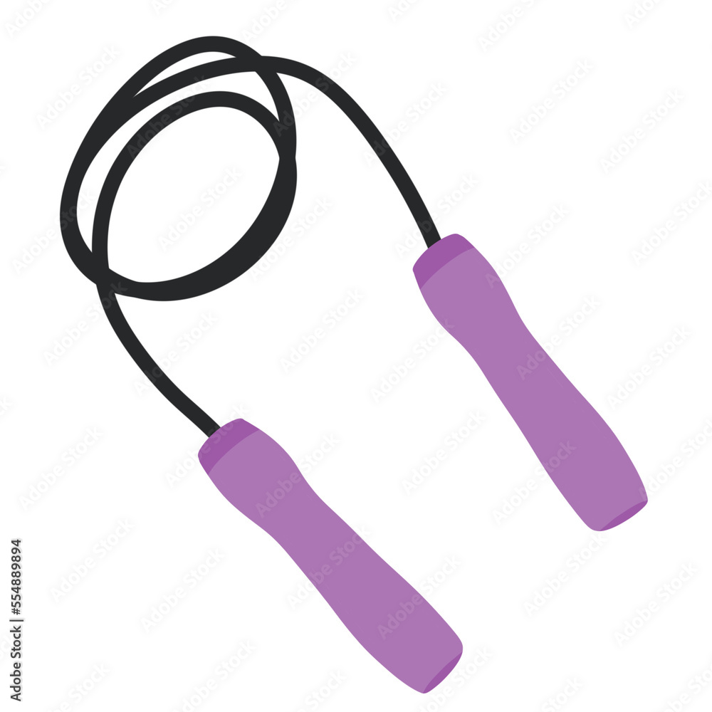 Obraz premium Jump rope illustration