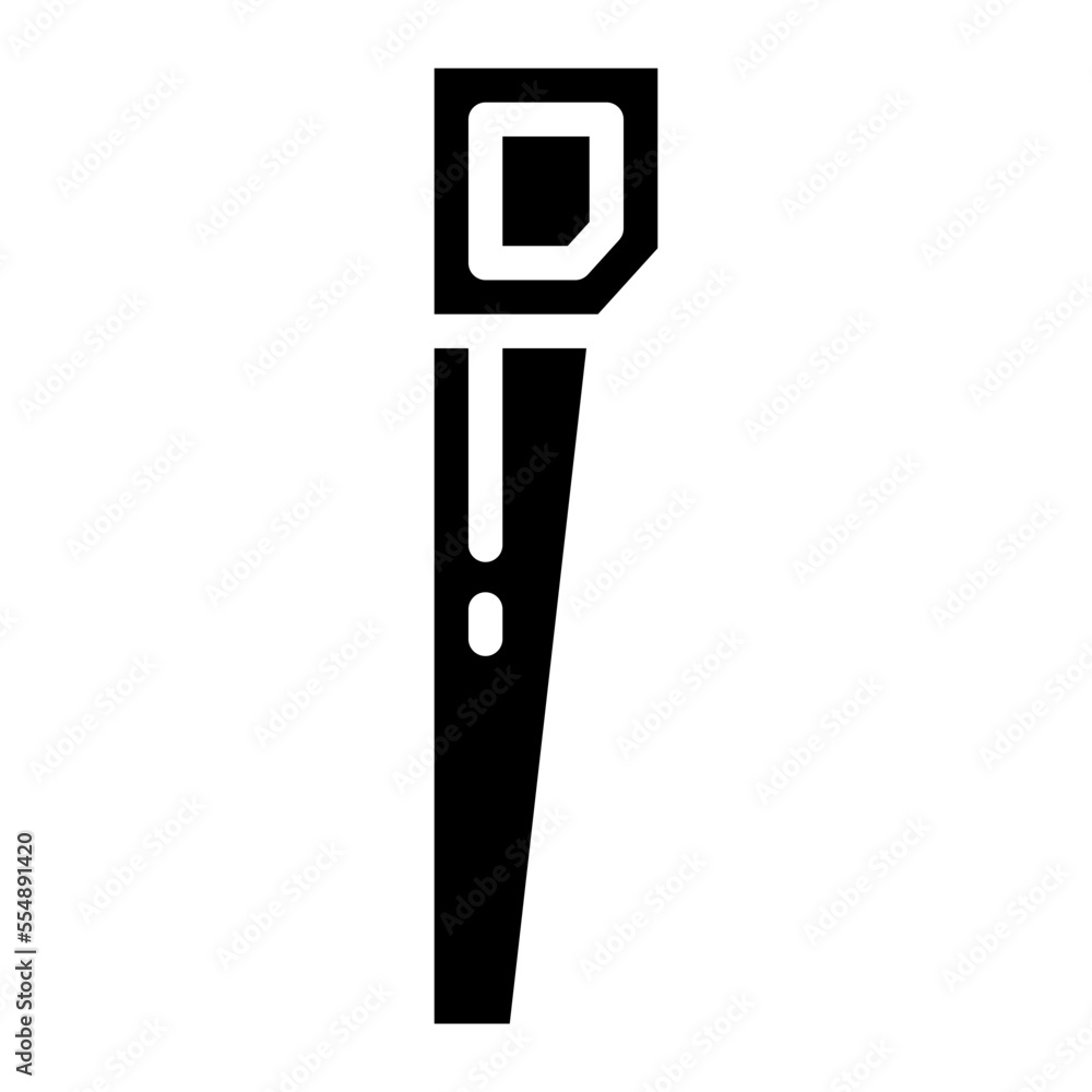 Naklejka premium saw glyph 