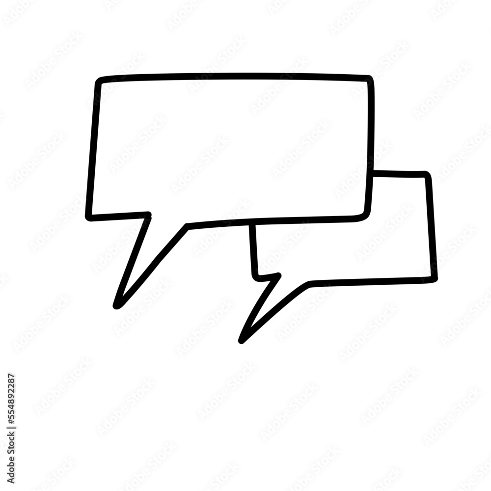 Spec Bubble Message Vector Spec Bubble Message Vector