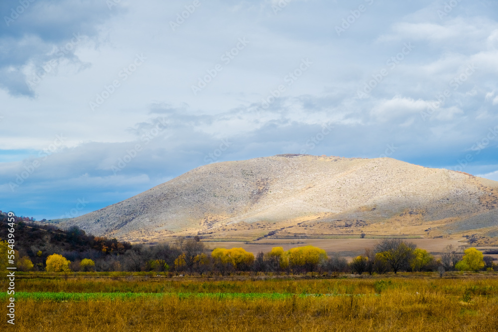 Fototapeta premium Amazing view of Magnificent autumn carpet in The Rhodope mountains