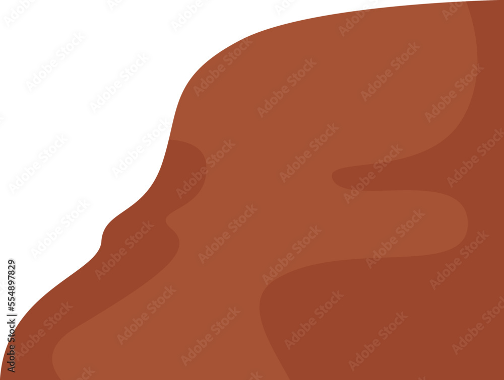 Mountains flat icon Rock and stones Coasts Mountains flat icon Rock and stones Coasts