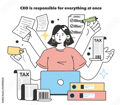 CEO is responsible for everything at once. Concern about starting