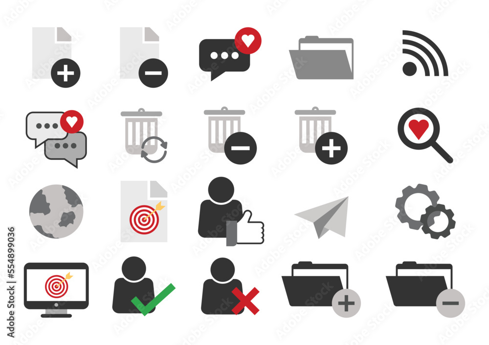 social media icon flat icon vector social media icon flat icon vector