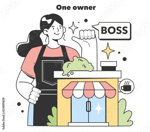 One owner as a positive aspects about starting and developing a new