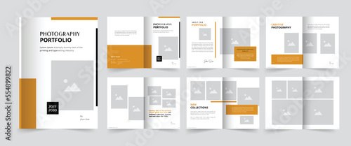 Photography Portfolio or portfolio design template