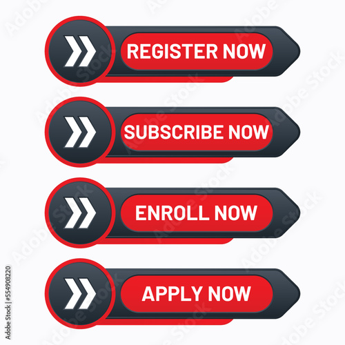 register now subscribe enroll and apply now banner design