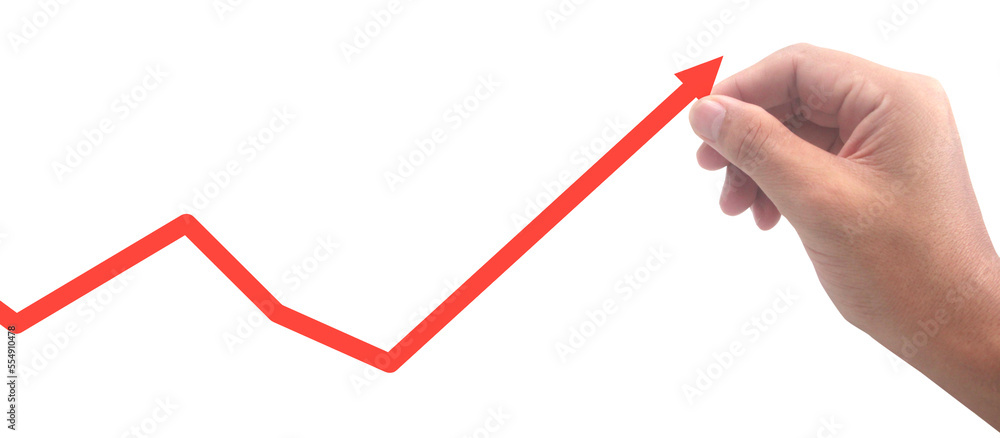 Hand touching graphs of financial indicator and analysis chart Hand touching graphs of financial indicator and analysis chart