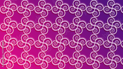 Swirly Background. Curl seamless pattern background. Swirl pattern background wallpaper for design layout.