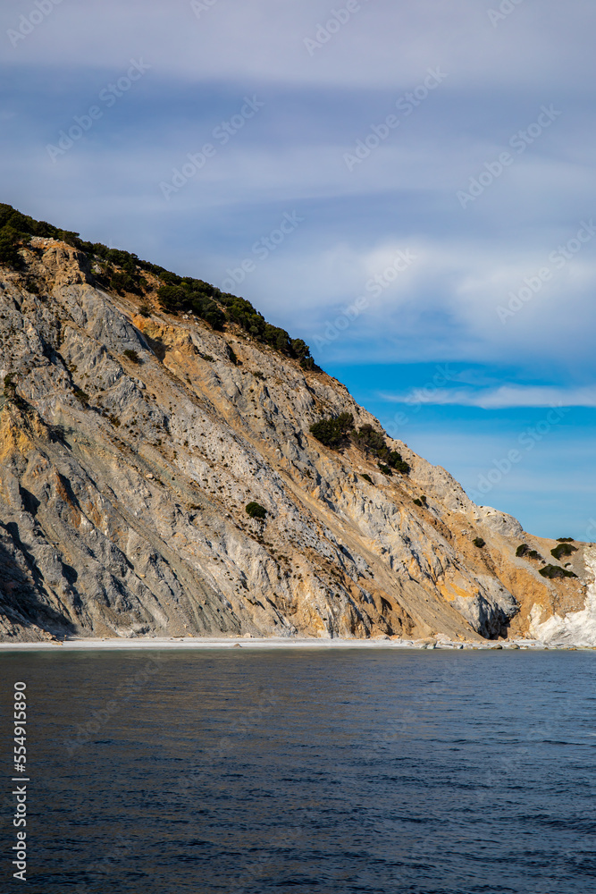 Lalaria beach on Skiathos island, Greece	