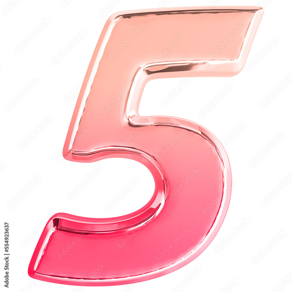 Number 3D Rendering
Number 3D Rendering