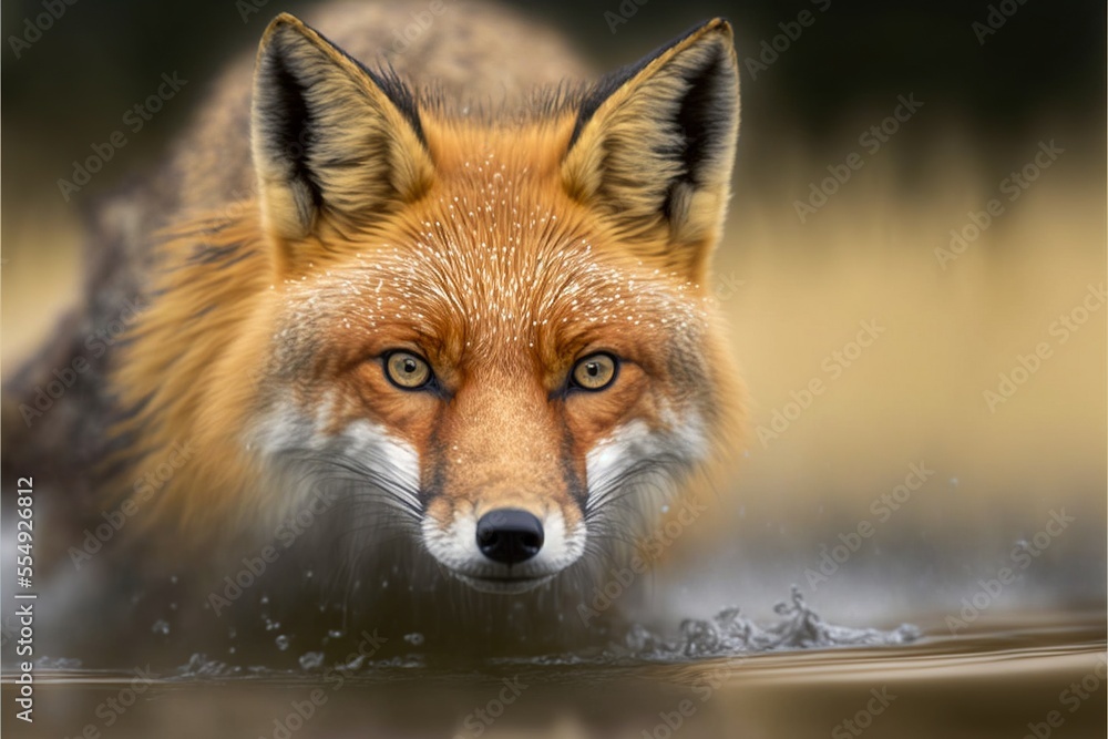 Obraz premium fox generative ai