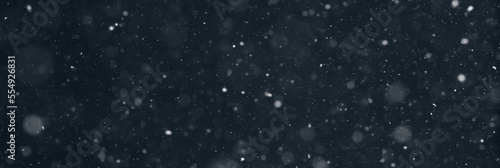 Abstract Snowy Christmas Background. New Year celebration