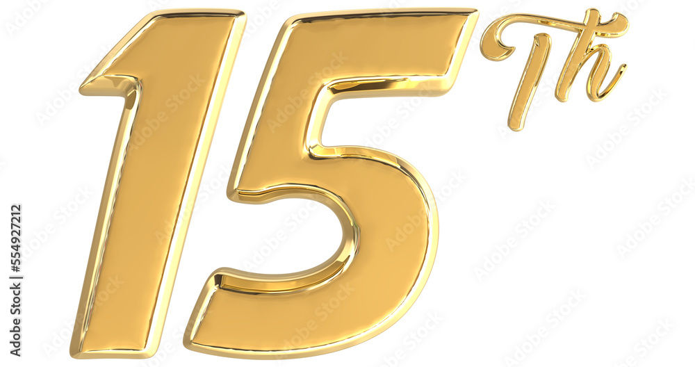 Number 3D Rendering
Number 3D Rendering