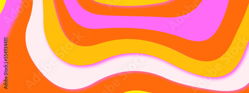 Colorful papercut background colorful dynamic wavy layers. Abstract colorful papercut wavy overlap layers background. Colorful papercut and multilayer cutout geometric pattern on vector. 