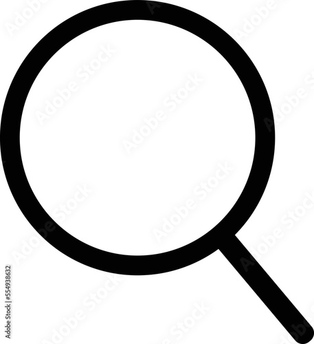 search magnifying glass icon vector
