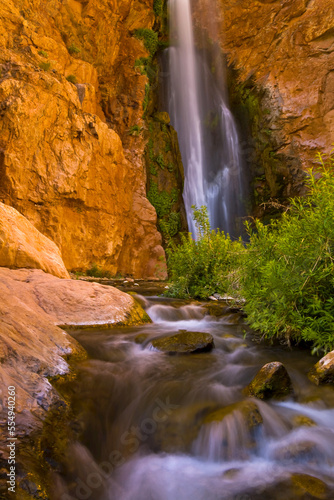 Scenic Deer Creek Falls in Grand Canyon National Park. photo