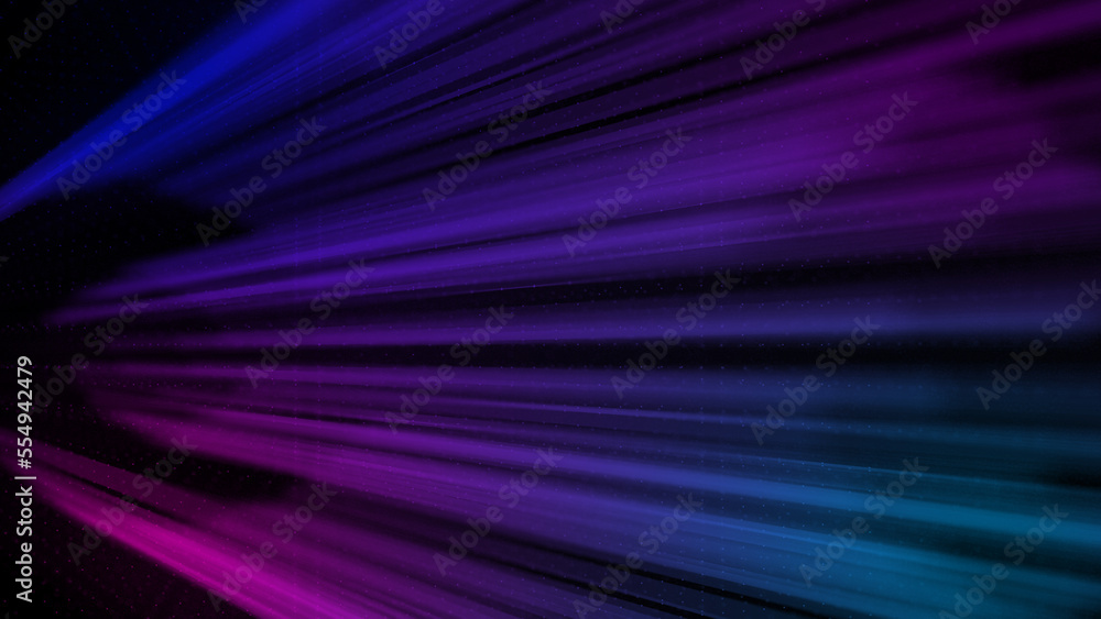 Abstract movement in digital space. Stream of light. Visualization of daylight hours. Big data visualization. 3d rendering. Abstract movement in digital space. Stream of light. Visualization of daylight hours. Big data visualization. 3d rendering.