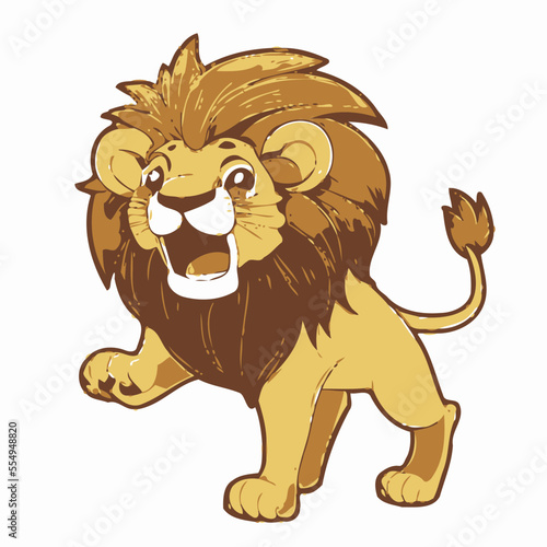 Vector illustration of a Baby Lion © Freya