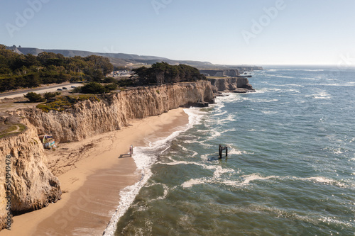 Remains of the old Davenport pier